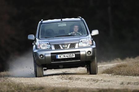 Offroad hat der X-Trail mit seinem sperrbaren Mittendifferenzial leichte Vorteile