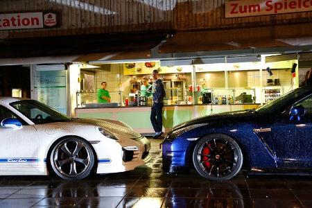Importracing-Nissan GT-R, Techart-Porsche 911 Turbo S, Schnauze