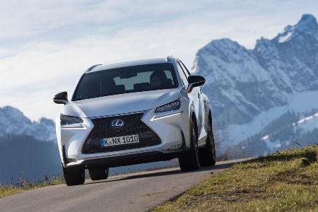 Lexus NX 300h E-Four F SPORT, Frontansicht
