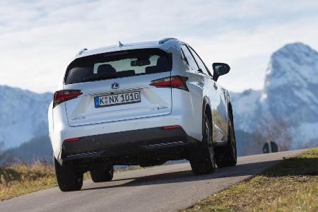 Lexus NX 300h E-Four F SPORT, Heckansicht