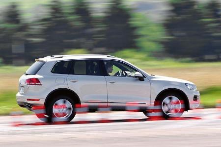 VW Touareg 3.0 TDI, Bremstest