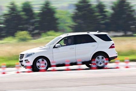 Mercedes ML 350 Bluetec, Bremstest