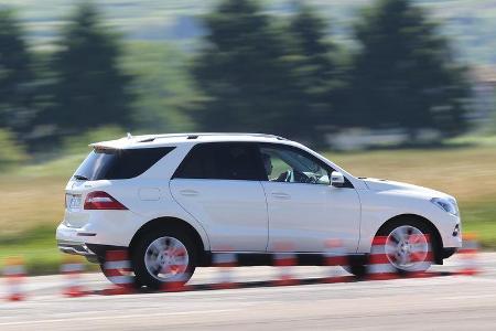 Mercedes ML 350 Bluetec, Bremstest