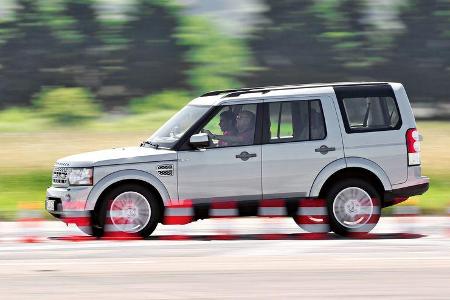 Land Rover Discovery SDV 6, Bremstest