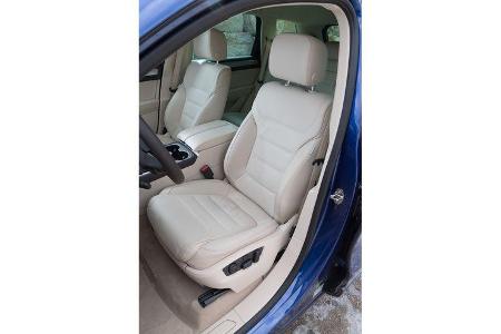 VW Touareg V6 TDI BMT SGR, Fahrersitz