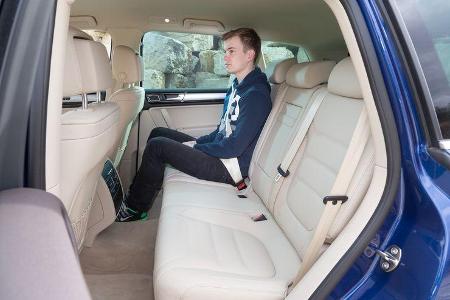 VW Touareg V6 TDI BMT SGR, Fondsitz