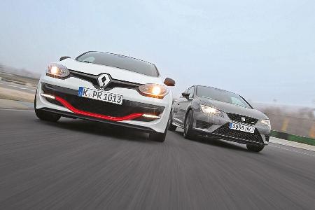Renault Mgane R.S. Trophy-R, Seat Leon Cupra 280