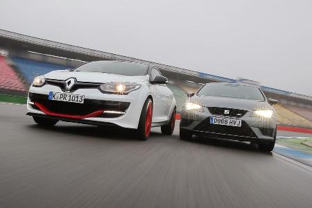 Renault Mgane R.S. Trophy-R, Seat Leon Cupra 280