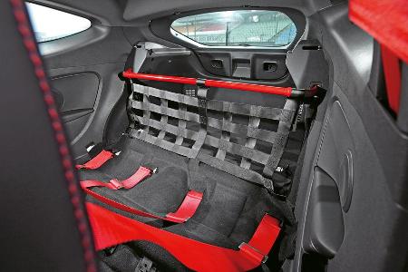 Renault Mgane R.S. Trophy-R, Fondsitze