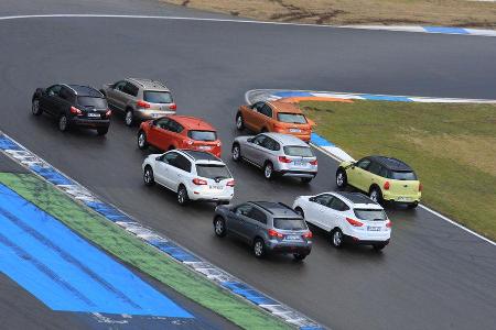 Mastertest, VW Tiguan, Audi Q3, BMW X1