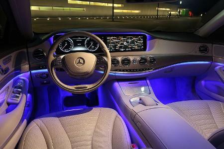 Mercedes S 500 4Matic, Innenraum, Cockpit