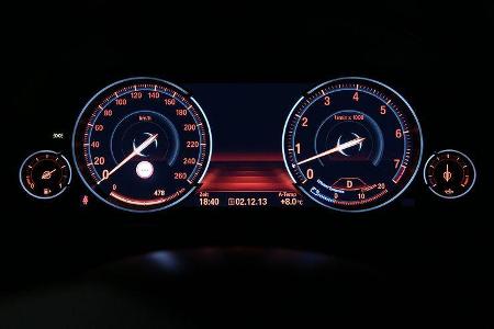 BMW 750i, Instrumente