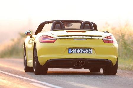 Porsche Boxster S, Heckansicht