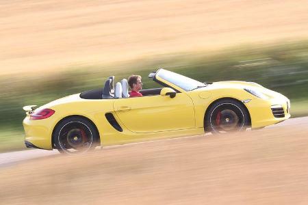 Porsche Boxster S, Seitenansicht