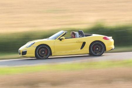 Porsche Boxster S, Seitenansicht