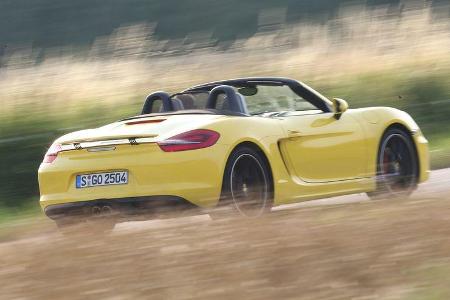 Porsche Boxster S, Heckansicht