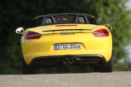 Porsche Boxster S, Heckansicht