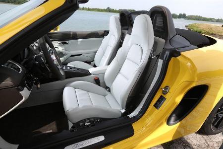 Porsche Boxster S, Fahrersitz