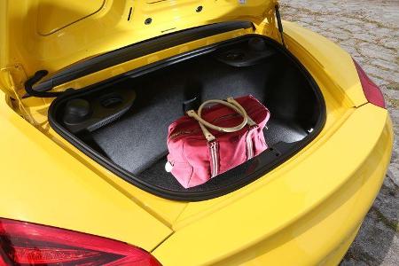 Porsche Boxster S, Kofferraum