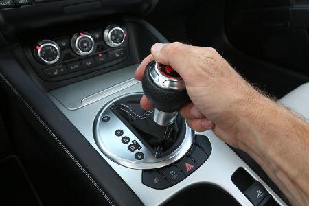 Audi TT RS, Schalthebel