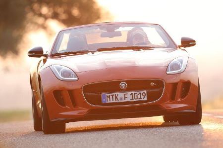 Jaguar F-Type V6 S, Frontansicht