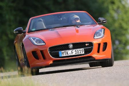 Jaguar F-Type V6 S, Frontansicht