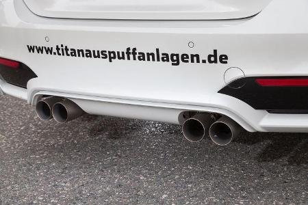 Lightweight BMW M4 Coupé, Auspuff, Endrohre