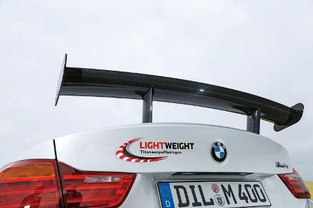 Lightweight BMW M4 Coupé, Heckspoiler