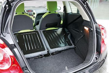 Ford Ka, Kofferraum