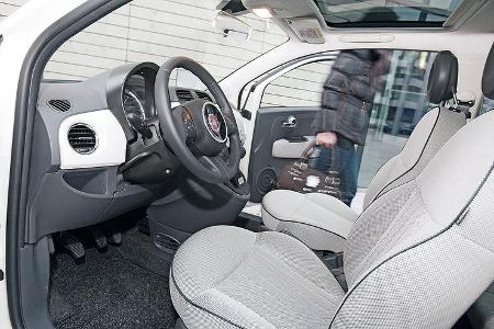 Fiat 500, Sitze