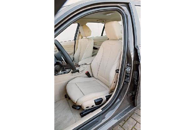 BMW 320i, Fahrersitz