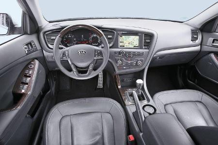 Kia Optima 1.7 CRDi Spirit, Cockpit
