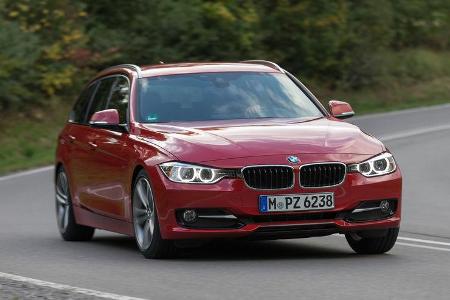 BMW 320d Touring Sportline, Frontansicht