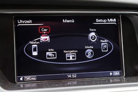 Audi A4 Avant 2.0 TDI Ambition, Bordcomputer, Bildschirm