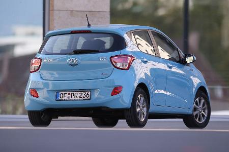 Hyundai i10 BLUE 1.0, Heckansicht