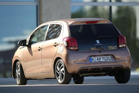 Peugeot 108 e-VTi 68, Heckansicht