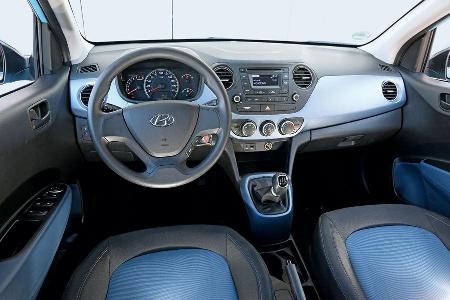 Hyundai i10 BLUE 1.0, Cockpit