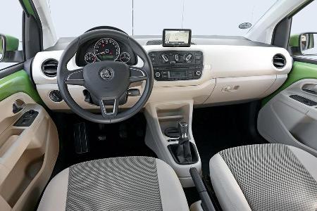 Skoda Citigo 1.0, Cockpit
