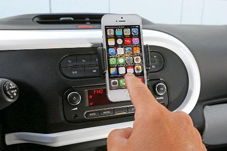 Renault Twingo Energy SCe, Bedienelemente, Infotainment