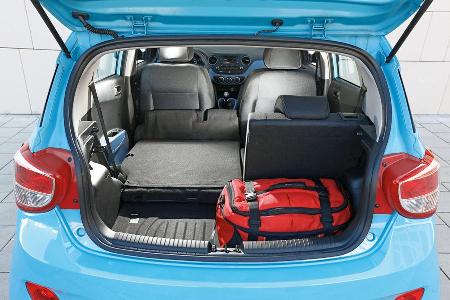 Hyundai i10 BLUE 1.0, Kofferraum