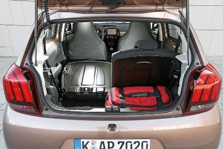 Peugeot 108 e-VTi 68, Kofferraum
