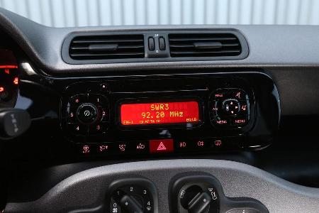 Fiat Panda 1.2 8V, Infotainment, Mittelkonsole