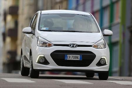 Hyundai i10 Blue 1.0, Frontansicht