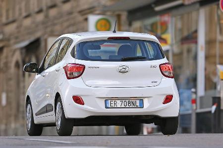 Hyundai i10 Blue 1.0, Heckansicht