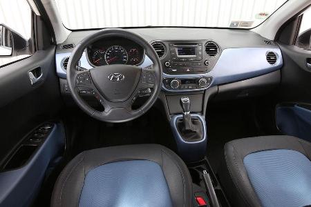 Hyundai i10 Blue 1.0, Cockpit