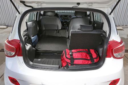 Hyundai i10 Blue 1.0, Kofferraum