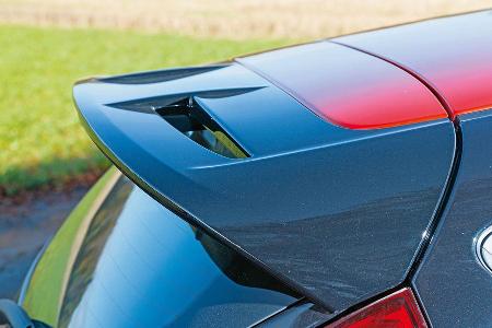 Ford Fiesta Black Edition, Dachspoiler
