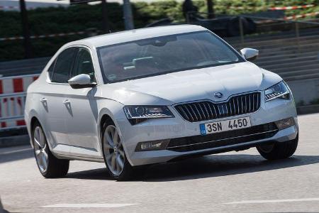 Skoda Superb 2.0 TSI, Frontansicht