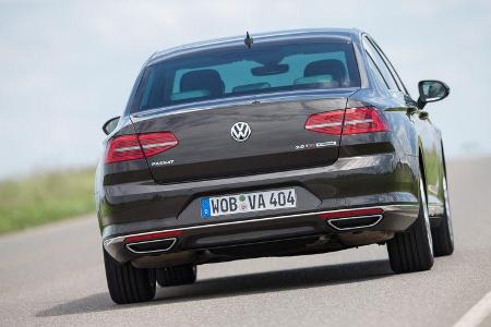 VW Passat 2.0 TSI, Heckansicht
