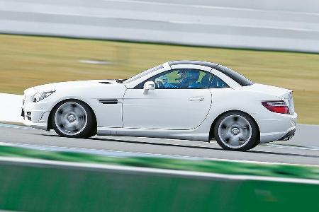 Mercedes SLK 350, Seitenansicht